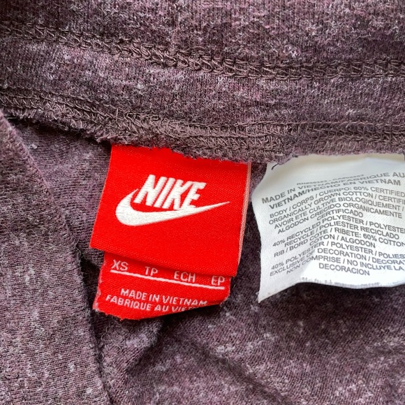 Nike Women’s Sportswear Joggers Maroon/Purple Size X-Small - Picture 5 of 5